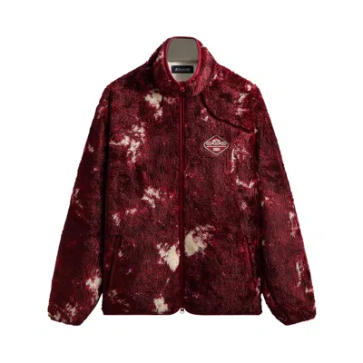 Pre-owned Kith For Columbia Ice Dye Sherpa Harper Jacket 'verge' | Brown | Men's Size M
