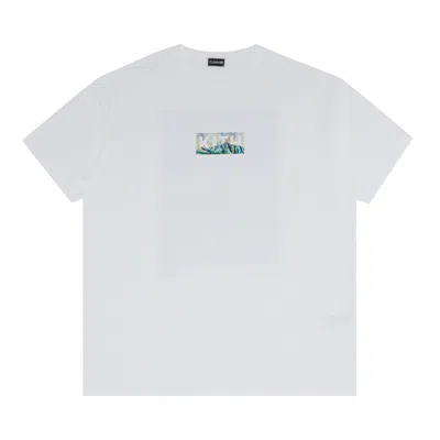 Pre-owned Kith For Columbia Lake Tahoe Classic Logo Tee 'white'