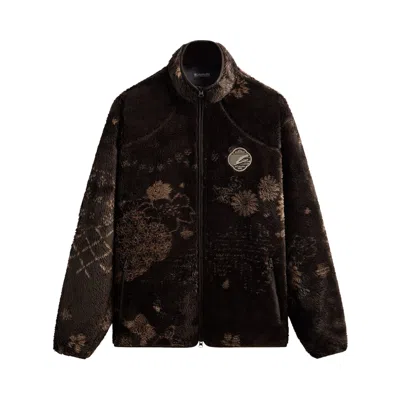 Pre-owned Kith For Columbia Landscape Sherpa Harper Jacket 'kindling' | Brown | Men's Size Xl