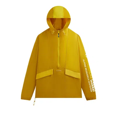 Pre-owned Kith For Columbia Wind Anorak 'gold Leaf' | Men's Size L