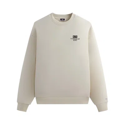 Pre-owned Kith For Edo Artist Nelson Crewneck 'sandrift' | Cream | Men's Size L