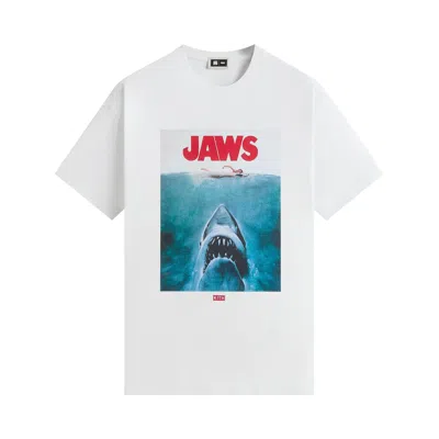 Pre-owned Kith For Jaws Main Poster Vintage Tee 'bright White' | Men's Size S