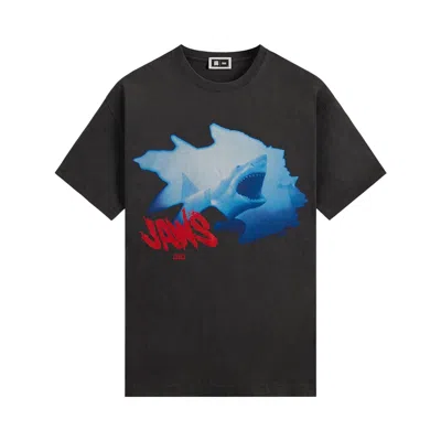 Pre-owned Kith For Jaws Shipwreck Vintage Tee 'black' | Men's Size L