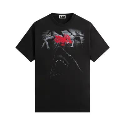 Pre-owned Kith For Jaws Underwater Vintage Tee 'black' | Men's Size L