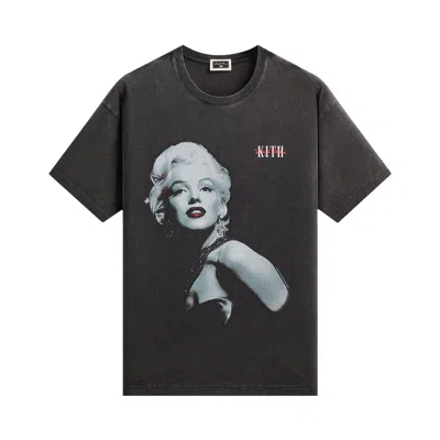 Pre-owned Kith For Marilyn Monroe Glamour Vintage Tee 'black' | Men's Size M