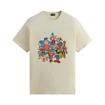 Pre-owned Kith For Mickey & Friends Vintage Tee 'sandrift' In Cream
