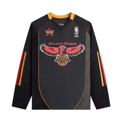 Pre-owned Kith For Nba All-star Atlanta Hawks Samuel Shirt 'black' | Men's Size Xl
