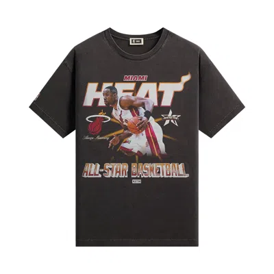 Pre-owned Kith For Nba All-star Miami Heat Alonzo Mourning Vintage Tee 'black' | Men's Size Xs