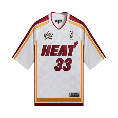 Pre-owned Kith For Nba All-star Miami Heat Leon Shirt 'white' | Men's Size S