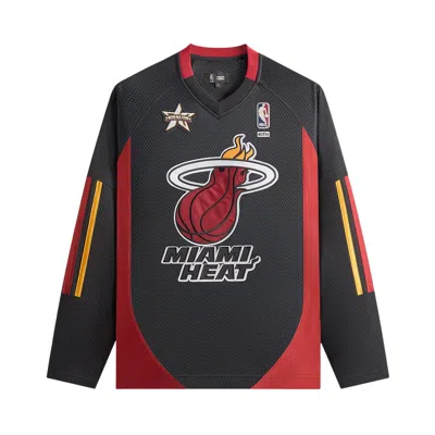 Pre-owned Kith For Nba All-star Miami Heat Samuel Shirt 'black' | Men's Size Xl