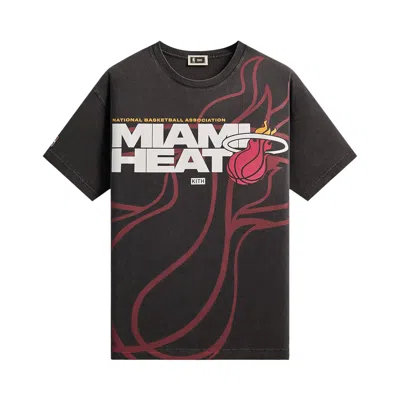 Pre-owned Kith For Nba All-star Miami Heat Vintage Tee 'black' | Men's Size L