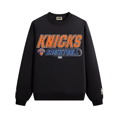 Pre-owned Kith For Nba All-star New York Knicks Nelson Crewneck 'black' | Men's Size Xl