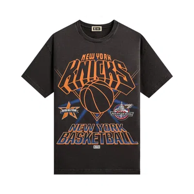 Pre-owned Kith For Nba All-star New York Knicks Vintage Tee 'black' | Men's Size L