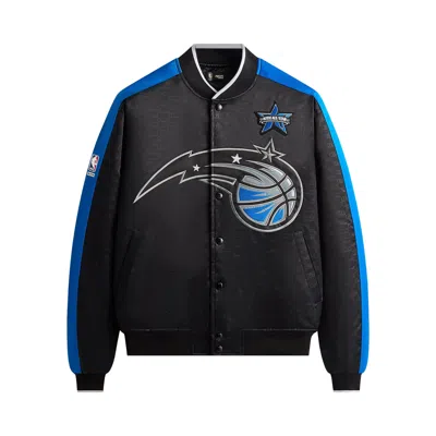 Pre-owned Kith For Nba All-star Orlando Magic Bomber Jacket 'black' | Men's Size L