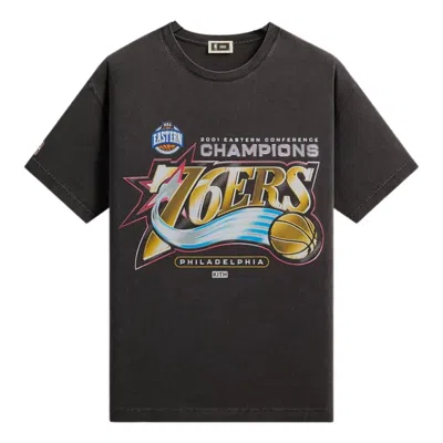 Kith For Nba All-star Philadelphia 76ers Vintage T-shirt 'black'