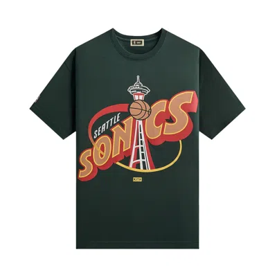 Pre-owned Kith For Nba All-star Seattle Supersonics Vintage Tee 'stadium' | Green | Men's Size M