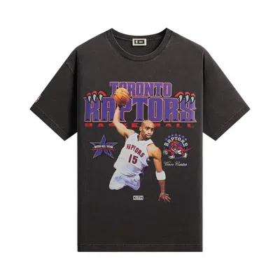 Pre-owned Kith For Nba All-star Toronto Raptors Vince Carter Vintage Tee 'black' | Men's Size Xxl