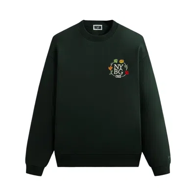 Pre-owned Kith For New York Botanical Garden Crewneck 'green'