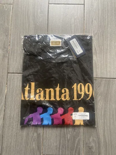 Pre-owned Kith For Olympics Heritage Atlanta Basketball Vintage Tee In Black