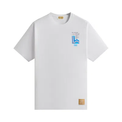 Pre-owned Kith For Olympics Heritage Lake Placid 1980 Vintage Tee 'white' | Men's Size L