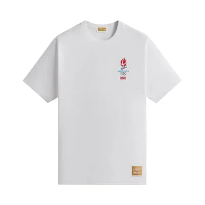 Pre-owned Kith For Olympics Heritage Los Angeles 1932 Vintage Tee 'white' | Men's Size L