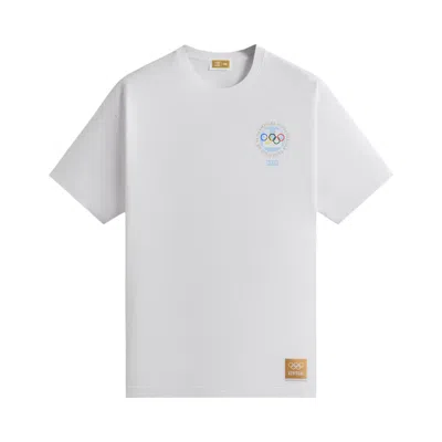 Pre-owned Kith For Olympics Heritage Oslo 1952 Vintage Tee 'white'
