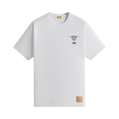 Pre-owned Kith For Olympics Heritage Paris 1924 Vintage Tee 'white' | Men's Size L
