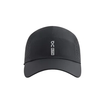 Pre-owned Kith For On Lightweight Cap 2.0 'black' | Men's Size Onesize