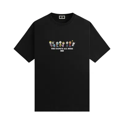 Pre-owned Kith For Peanuts Gang's All Here Tee 'black' | Men's Size S