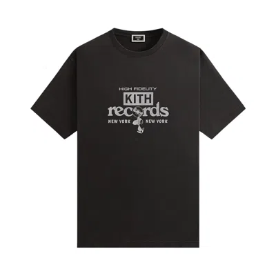 Pre-owned Kith For Peanuts High Fidelity Vintage Tee 'black' | Men's Size Xl