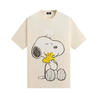 Pre-owned Kith For Peanuts Hug Vintage Tee 'sandrift' | Tan | Men's Size L