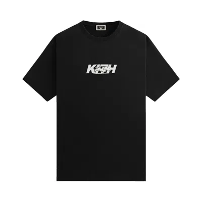 Pre-owned Kith For Peanuts Snoopy Run Fast Logo Tee 'black' | Men's Size Xl