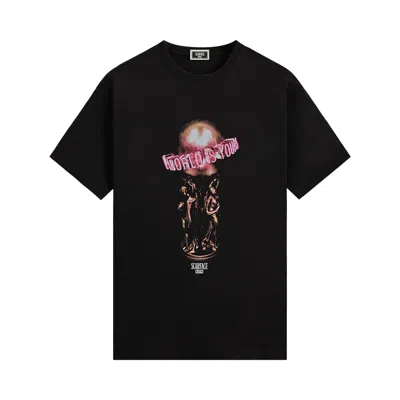 Pre-owned Kith For Scarface The World Is Yours Tee 'black' | Men's Size L