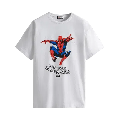 Pre-owned Kith For Spider-man Amazing For Spider-man Tee 'white'