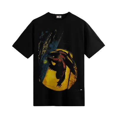 Pre-owned Kith For Spider-man Spotlight Tee 'black'