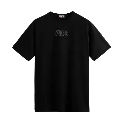 Pre-owned Kith For Spider-man Web Logo Tee 'black'