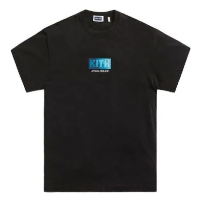 Kith For Star Wars Death Star Vintage Tee (online Exclusive) 'black' In Multi