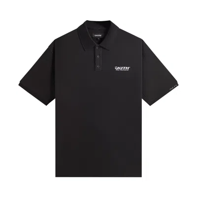 Pre-owned Kith For Taylormade Provisional Polo 'black'
