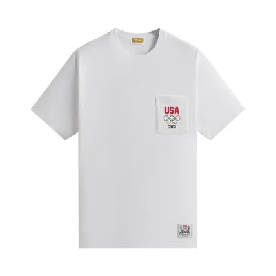 Pre-owned Kith For Team Usa Olympics 2024 Tee 'white' | Men's Size L