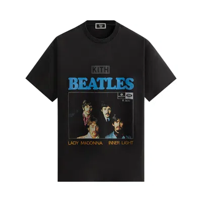 Pre-owned Kith For The Beatles Inner Light Vintage Tee 'black'