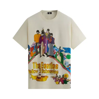 Pre-owned Kith For The Beatles Yellow Submarine Vintage Tee 'sandrift' In Cream