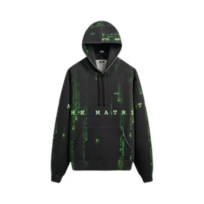 Pre-owned Kith For The Matrix Code Vintage Nelson Hoodie 'black' | Men's Size Xs