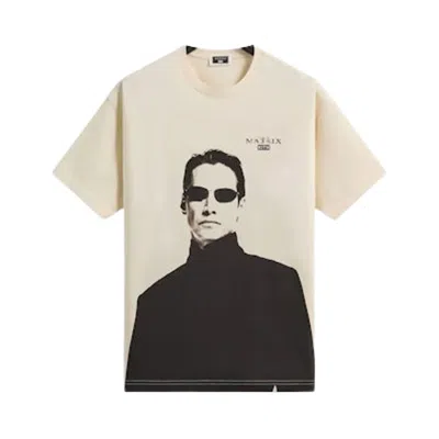Pre-owned Kith For The Matrix Neo Tee 'sandrift' | Cream | Men's Size Xs In White