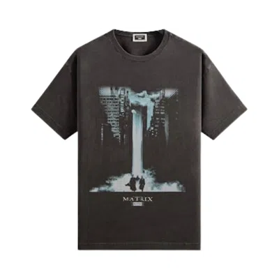 Pre-owned Kith For The Matrix Poster 2 Vintage Tee 'black' | Men's Size Xl
