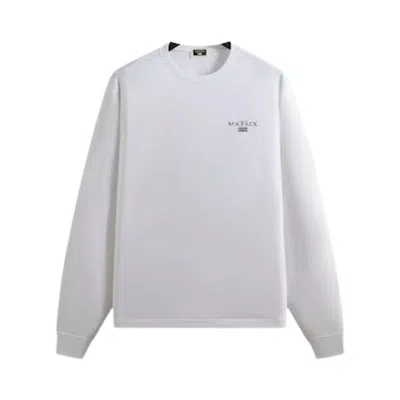 Pre-owned Kith For The Matrix Red Pill Blue Pill Long Sleeve Tee 'white' | Men's Size Xs