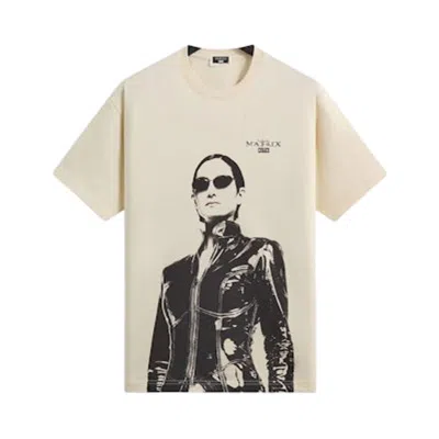 Pre-owned Kith For The Matrix Trinity Tee 'sandrift' | Cream | Men's Size S In White