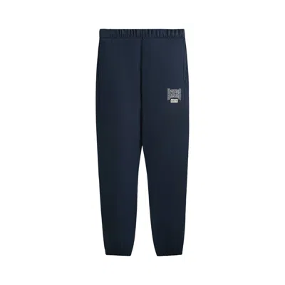 Pre-owned Kith For The New York Knicks Arched Vintage Nelson Sweatpant 'nocturnal' | Blue | Men's Size S