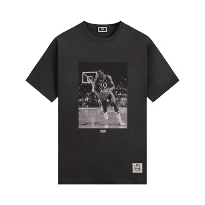 Pre-owned Kith For The New York Knicks Bernard King Vintage Jones Tee 'black' | Men's Size Xs
