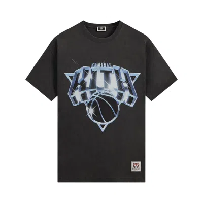Pre-owned Kith For The New York Knicks Chrome Vintage Jones Tee 'black' | Men's Size Xs