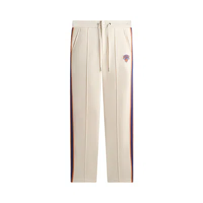 Pre-owned Kith For The New York Knicks Contemporary Damon Pant 'sandrift' | Cream | Men's Size Xl In White